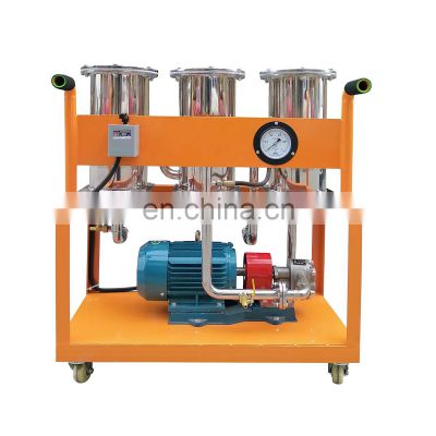 Anti-explosion transformer oil cleaning system filtering particles