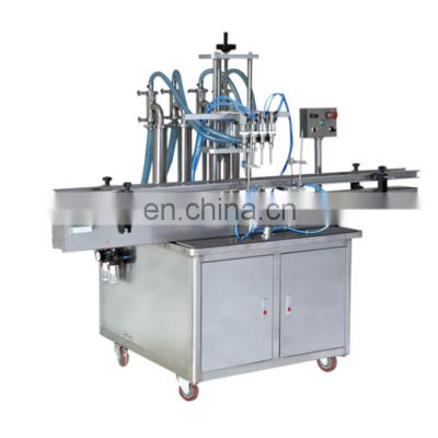 4 heads automatic water bottol filling machin machine automatic for juice oil