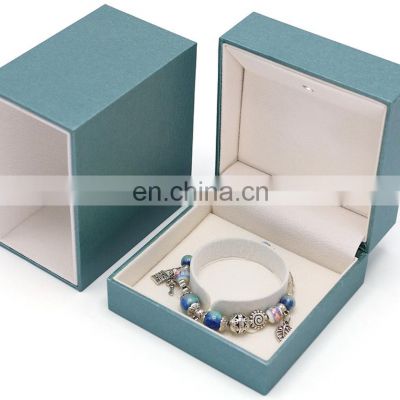 Custom  Logo Luxury Hot Sale  blue Color Drawer  Bracelet  Box Jewelry Box