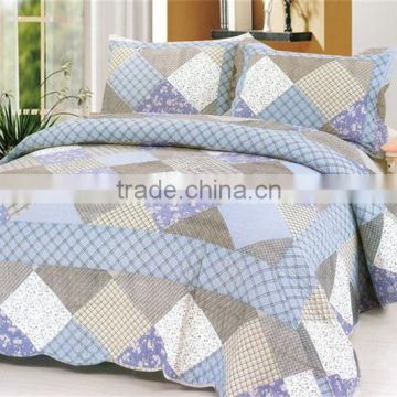 China supplier unique simple design 100% cotton cheap satin indian bedspreads
