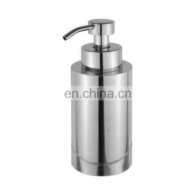 Longan Wholesale Free Sample Metal Stainless Steel Soap Dispenser And Lotion Dispenser Foaming Bottle Pump