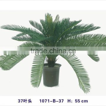 the large leaves artificial green plants artificial bonsai plants for indoor or outdoor decoration