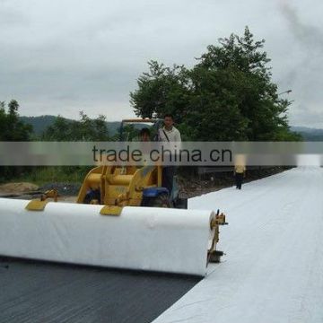 Road construction fabric, pp or pet non-woven geotextile