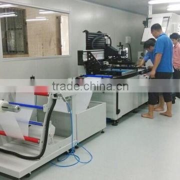 Screen printing machinery like adhesive sticker,coated paper