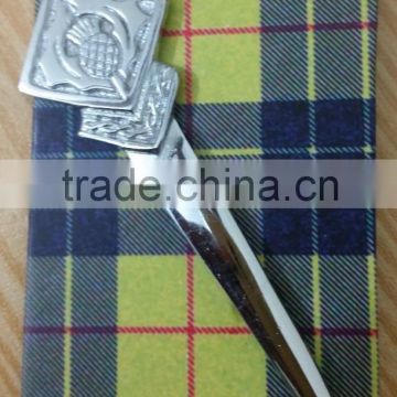 Scottish Kilt Pin In Chrome Finished Made Of Brass Material