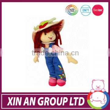 oem customed toy Plush Girl Doll, Eco-friendly, Lovely and Comfortable, OEM Orders are Accepted