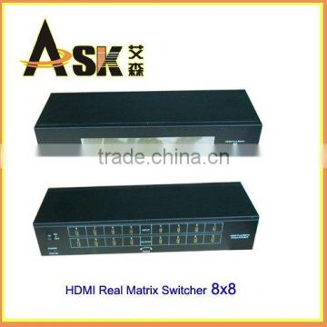 8 input 8 output HDMI Matrix 8x8 for v1.3, support 3D