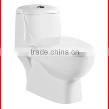 Bathroom white ceramic sanitary siphonic toilet 2145