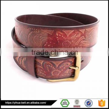China manufacture high pu quality leather belt for mans