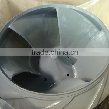 750 TY- GSL impeller for Power plant ash water pump in Europe
