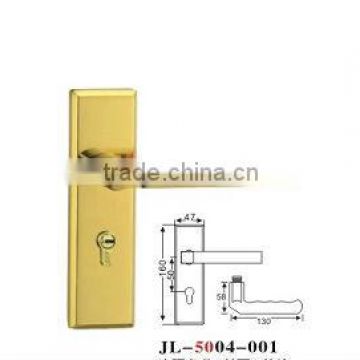 Stainless Steel door handle Lock (NO . 5004 - 001)