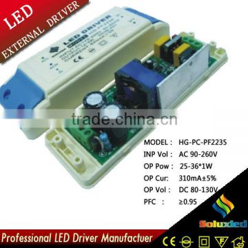 HG-PC-PF2235 LED driver lamps driver 25-36*1W