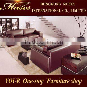 2015 NEW design luxury leather sofa HS0077