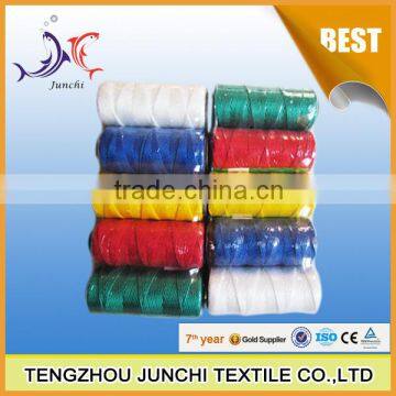 HM 100% high tenacity color dyed sythetic pp twine for fishing net                        
                                                Quality Choice