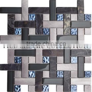 Fico new arrival 2016 GML824S,strip marble mosaic