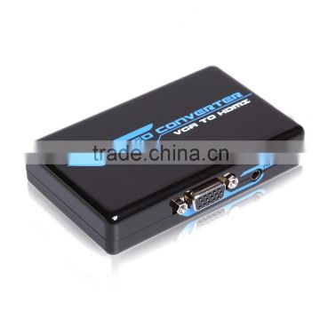 record player wholesale vga to hdmi converter with stereo 1080p for video bf player