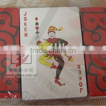 cheap paper custom cartoon printed playing card
