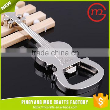 China supplies great material competitive price guitar type key fob bottle opener