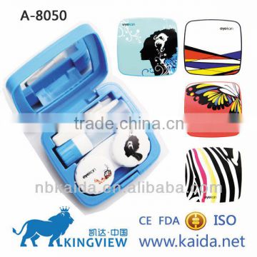 good design kaida new cheap color contact lens case