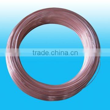 Low- Carbon Copper Coated 12*0.7mm Double Wall Steel Tube With The Standard of ASTM-254