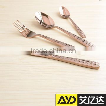 Gold Flatware! gold plated flatware wholesale, gold cutlery