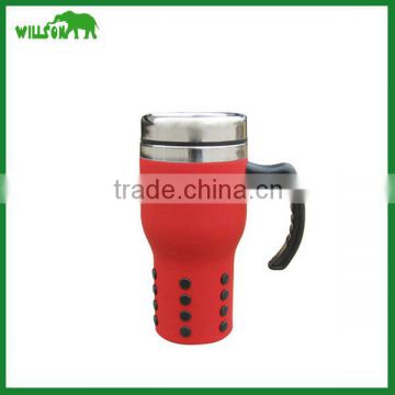 wholesale stainless steel travel mug for promotion with customized logo