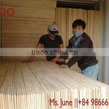 Vietnamese Plywood for packing (2.5 to 4.6mm)