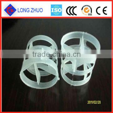 Plastic pall ring packing used in the packing towers in petroleum industry/ Plastic Random Packing