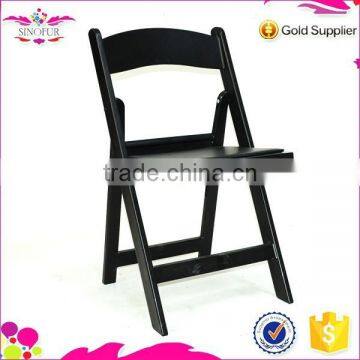 New degsin Qingdao Sionfur black event resin folding chairs / event chairs
