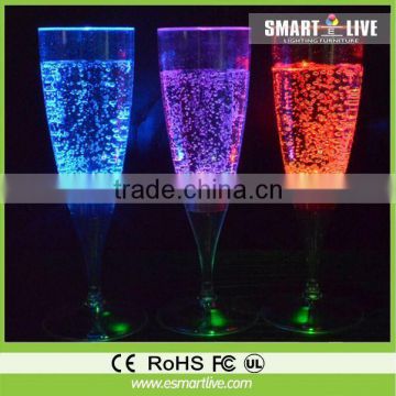 hot sell illuminated led furniture with battery bar chair for Night club hotel with colorful