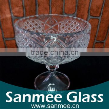 Low Price China Manufacture Cheap Goblet Shape Glass Vase