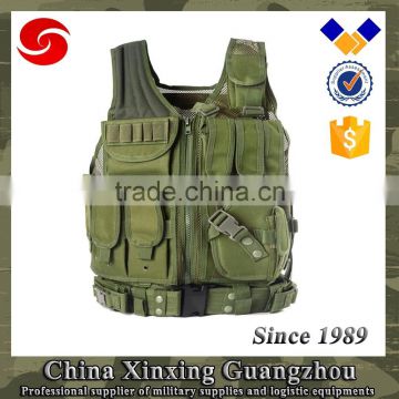 Polyester Nylon Mesh Tactical pouch holster Man vest in different color