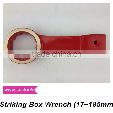 14mm Ring Slogging Spanner Hammer Striking Box End Wrench Al-Br Alloy Spanner