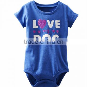wholesale kid baby letter printing rompers for children infant jumpsuit organic cotton baby rompers wholesale baby clothes