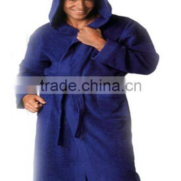 Hotel Home Cotton Terry /Waffle Bathrobe for Men