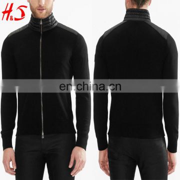 Wholesale Clothing In Alibaba By Top Selling Wool Sweater With Zip Up Mens Cardigan