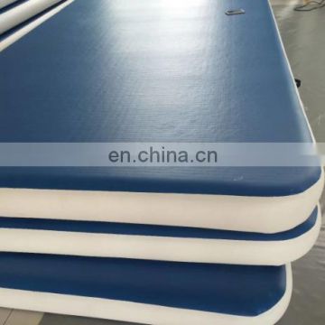 taekwondo 6 x 2 x 0.2m lake blue inflatable air track gymnastics mat cheap airtrack