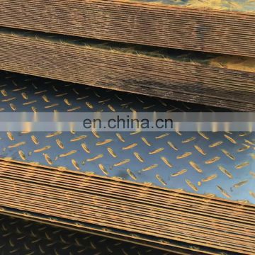 Anti-slip checkered plated for stair tread