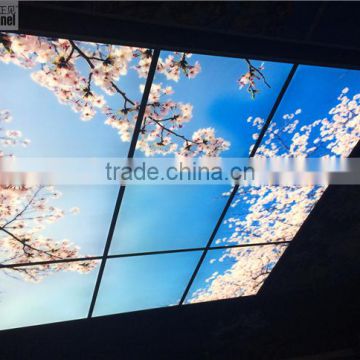 Japanese style sakura sky ceiling panel light