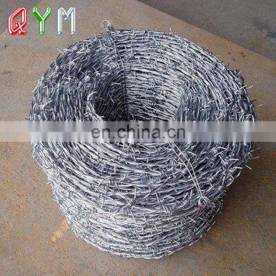 High Security Galvanized Barbed Wire Military Barbed Wire