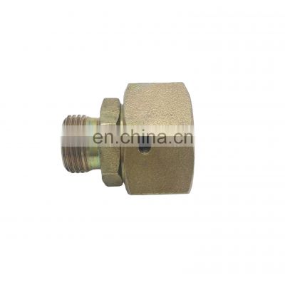 Carbon Steel Pipe Fittings Iron Coupling Connector Straight Fitting Tube Connector