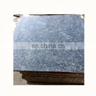 Honed surface Ice blue granite tile , blue granite flooring