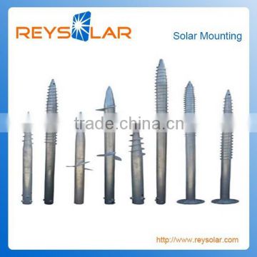 Helical Solar Panel Mounting Ground Screw for Power Plant Factory directly supply anchor Bolts
