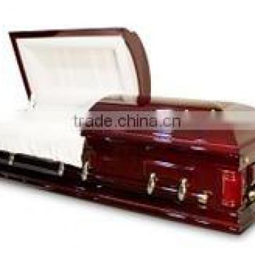 Weston wood coffin