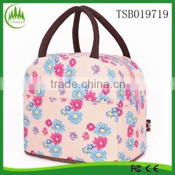 alibaba China supplier hot sell wholesale good product cheap flower design lunch bag