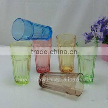 color glass cup,advertising gifts cup,high transparent and lead-free