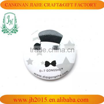 Promotional high quality cheap price custom button badge tin badge