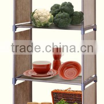 China factory popular cheap creative wardrobe with bookshelf