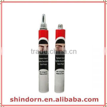 12.5mm DIA empty aluminum cosmetic tube for eyeliner mascara