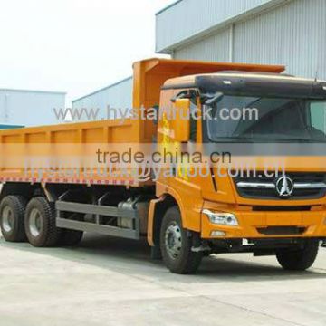 Beiben or North Benz 10 wheel dump truck capacity V3 25ton 340HP 6x4 with low price ND32500B50J7/1203